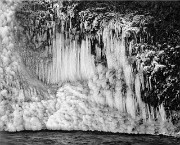 Horsetail Falls Ice 15-5367 bw